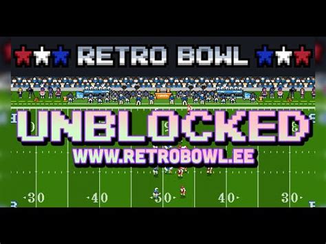 Retro Bowl Unblocked77. Retro Bowl Unblocked Github. 